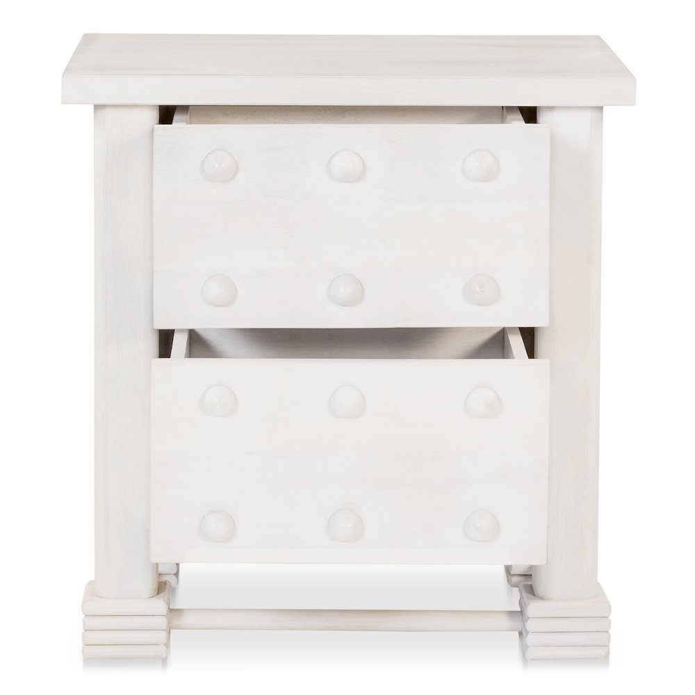 Clement Nightstand Whitewashed
