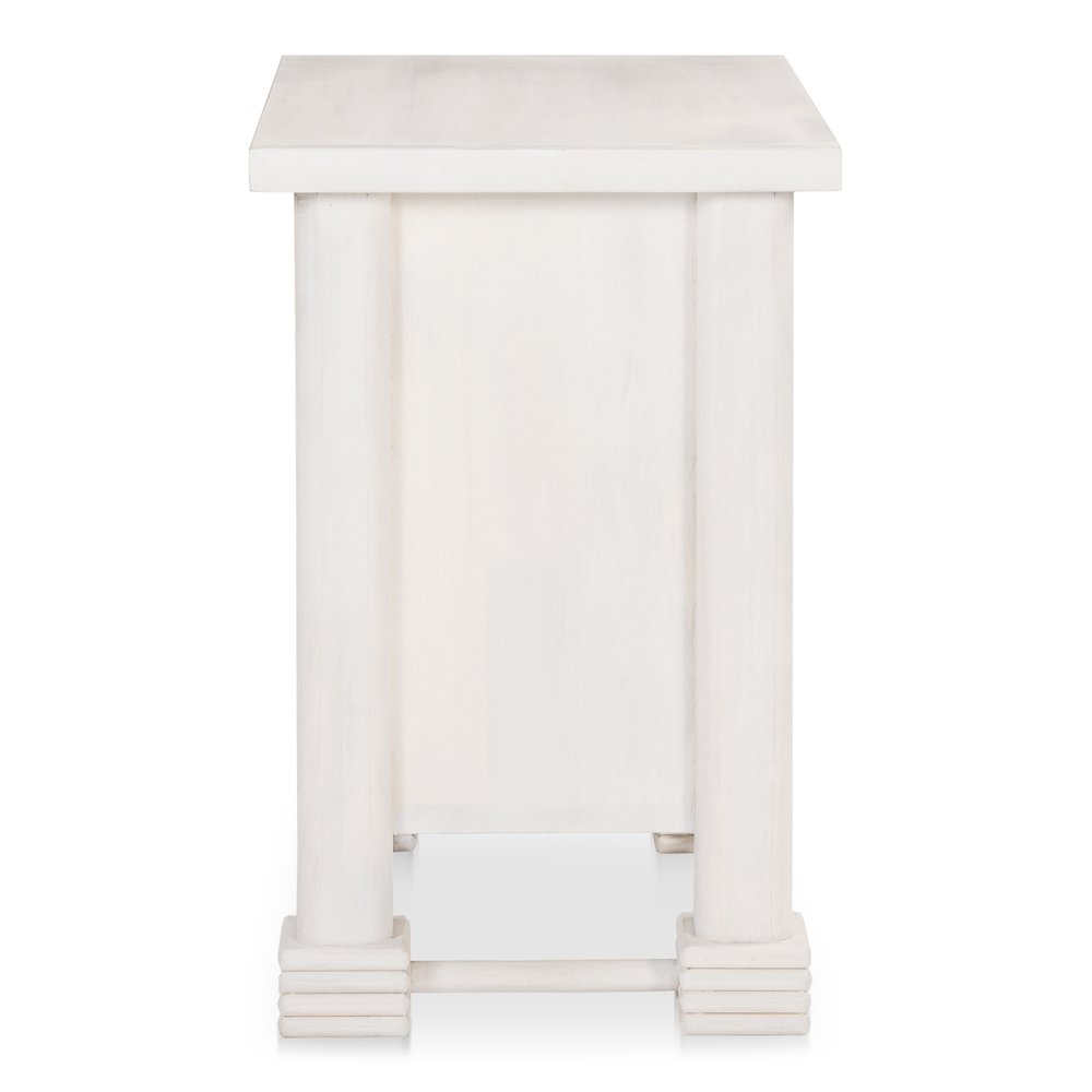 Clement Nightstand Whitewashed