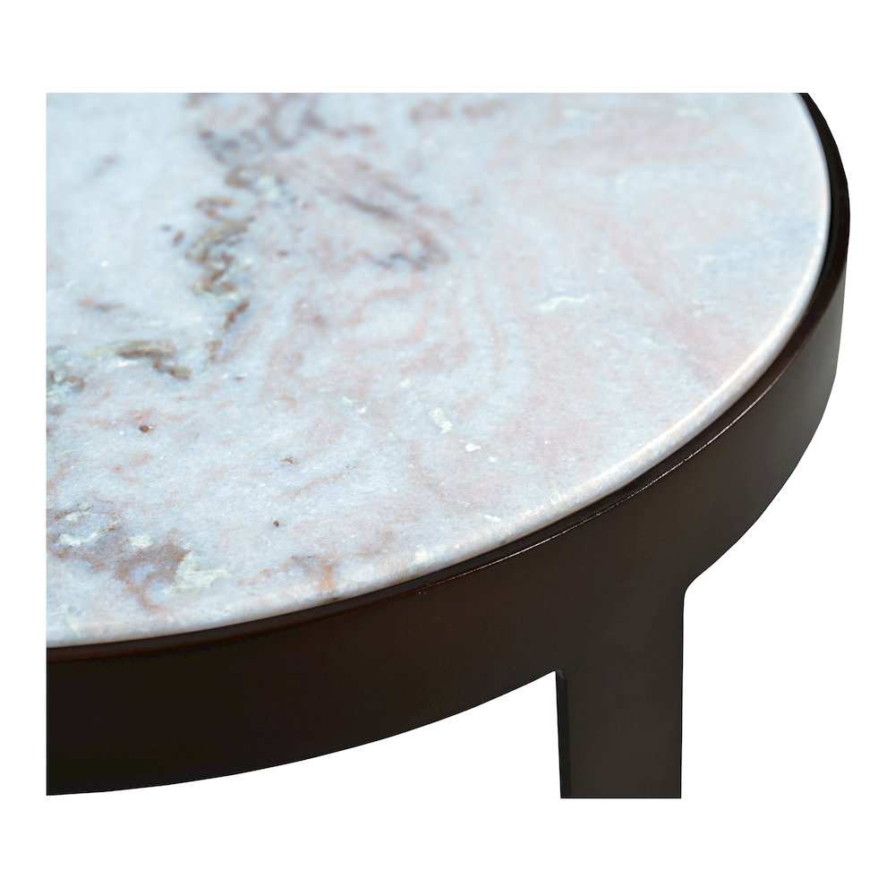 Holli Side Table White Marble