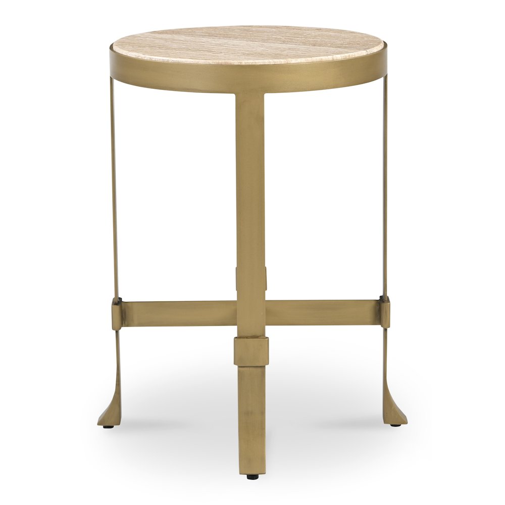 Holli Side Table Travertine