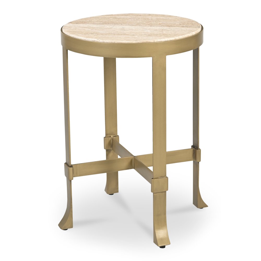 Holli Side Table Travertine
