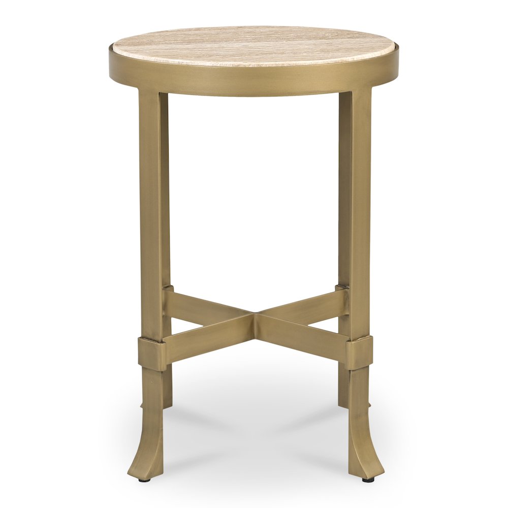 Holli Side Table Travertine