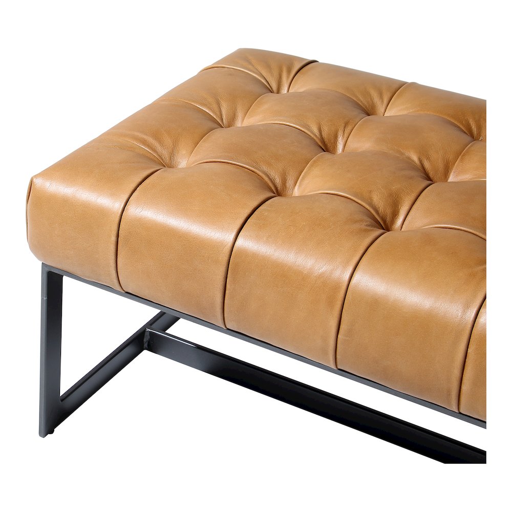 Wyatt Leather Bench
