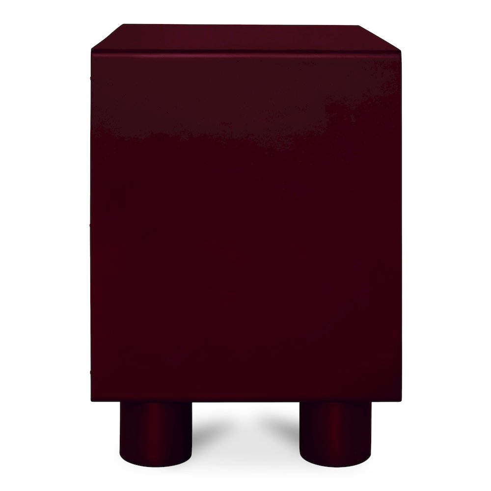 Jolene Nightstand Deep Red