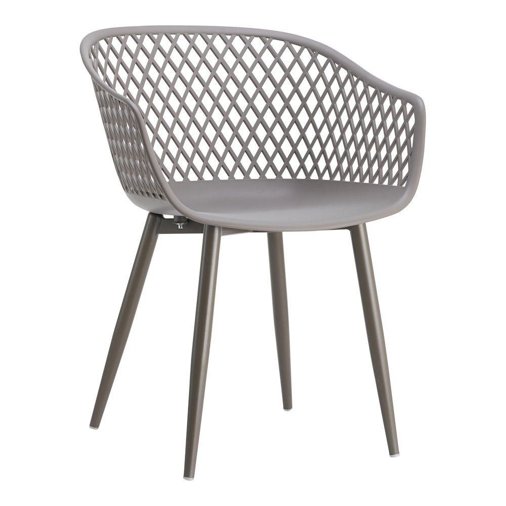 Piazza Outdoor Chair Grey – Set Of Two