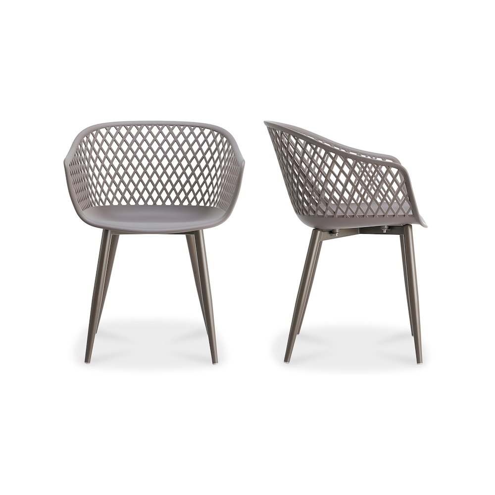 Piazza Outdoor Chair Grey – Set Of Two