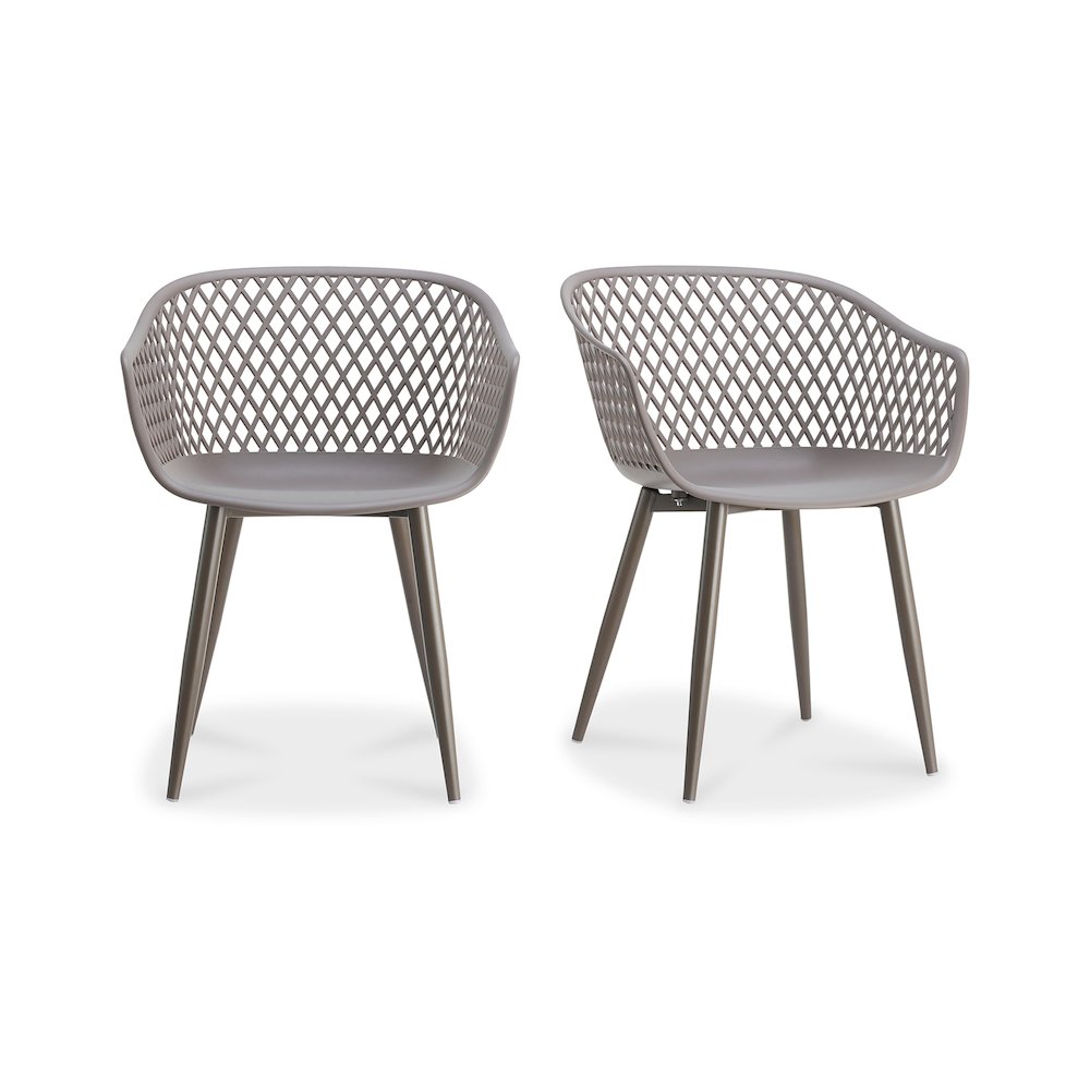 Piazza Outdoor Chair Grey – Set Of Two