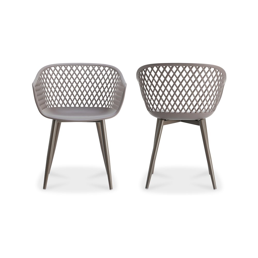 Piazza Outdoor Chair Grey – Set Of Two