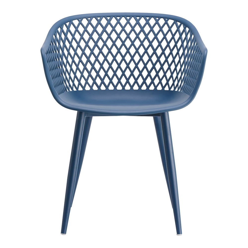 Piazza Outdoor Chair Blue – Set Of Two