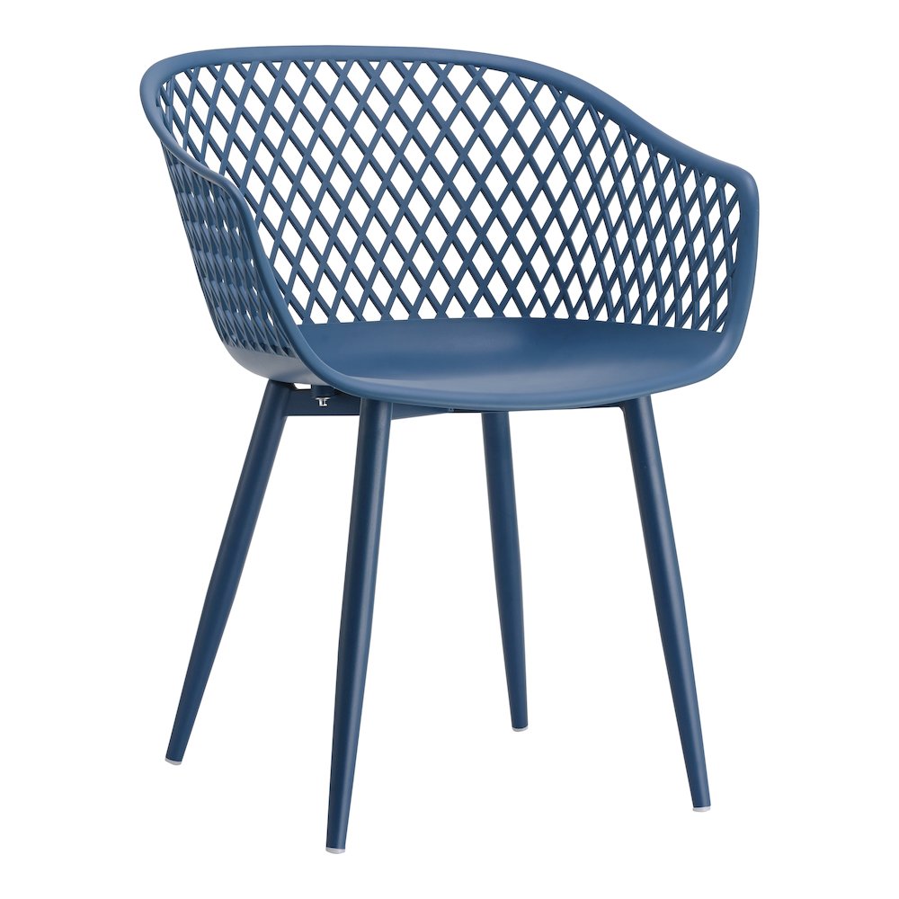Piazza Outdoor Chair Blue – Set Of Two