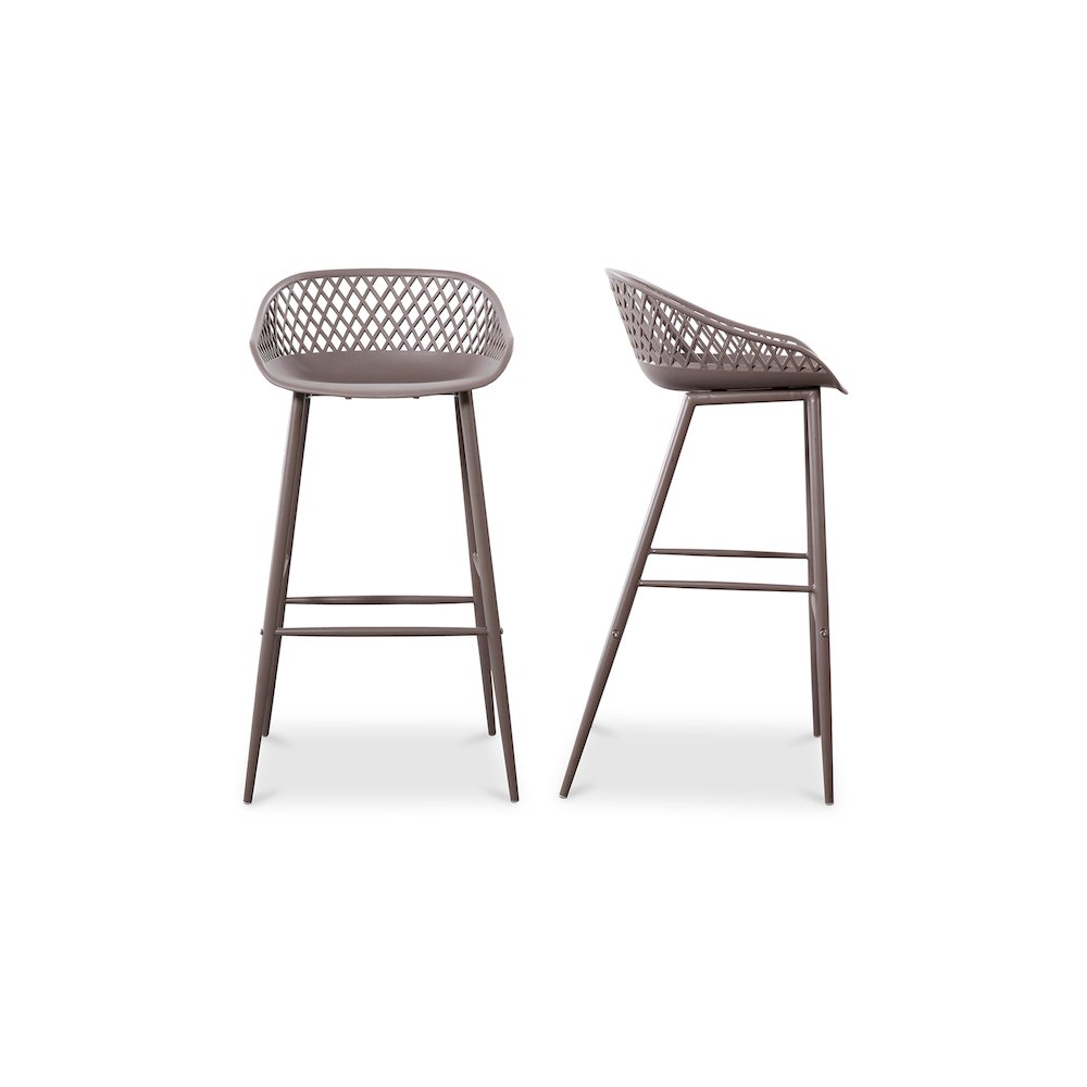 Piazza Outdoor Barstool Grey – Set Of Two
