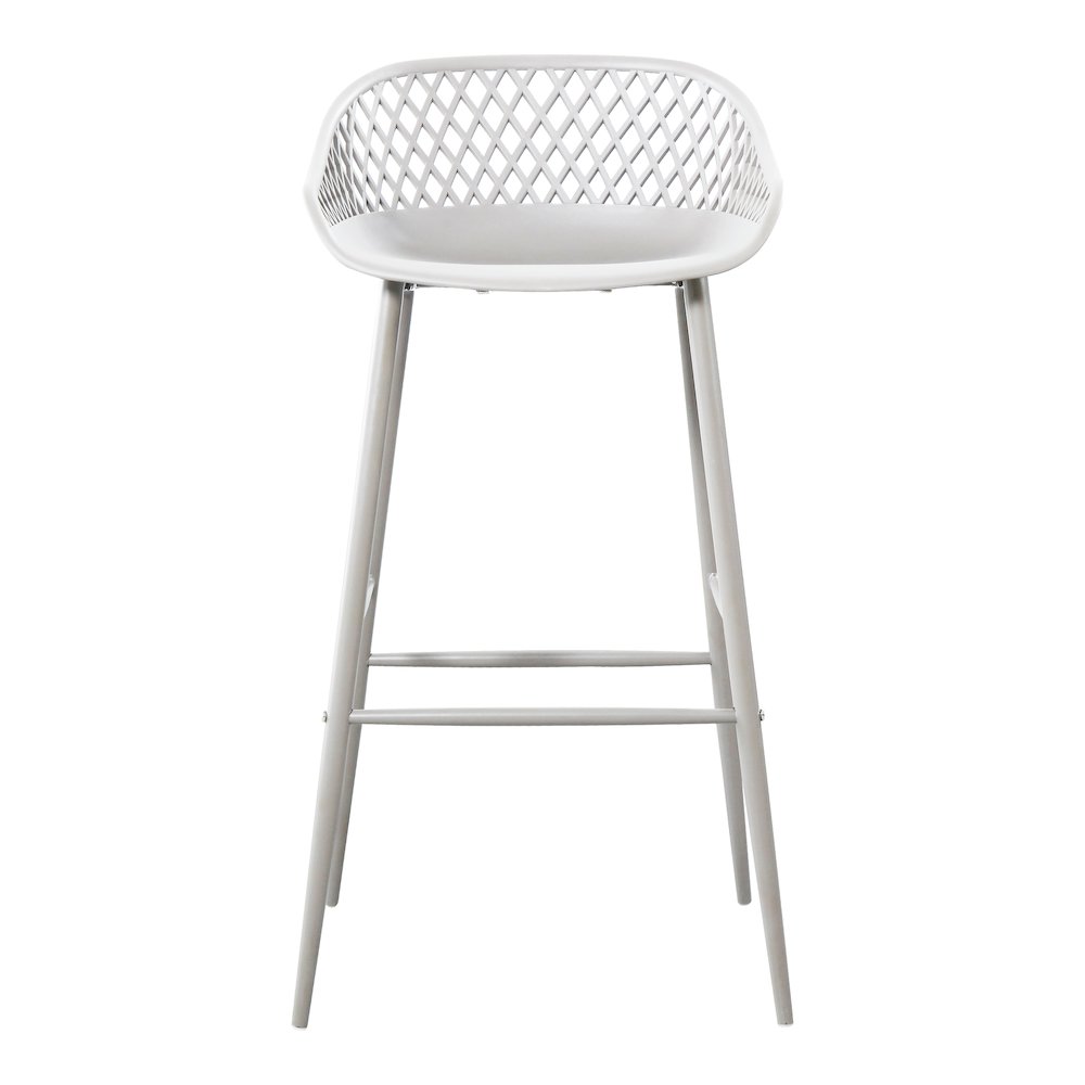 Piazza Outdoor Barstool White – Set Of Two