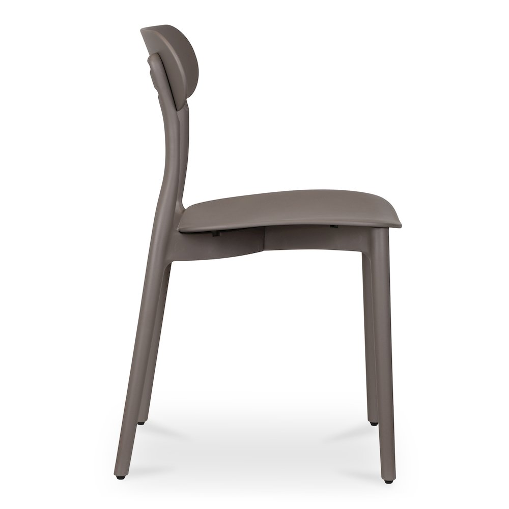 Kent Outdoor Dining Chair Taupe – Set Of Two