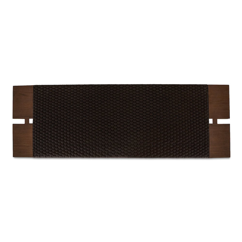 Merritt Outdoor Bench Dark Brown