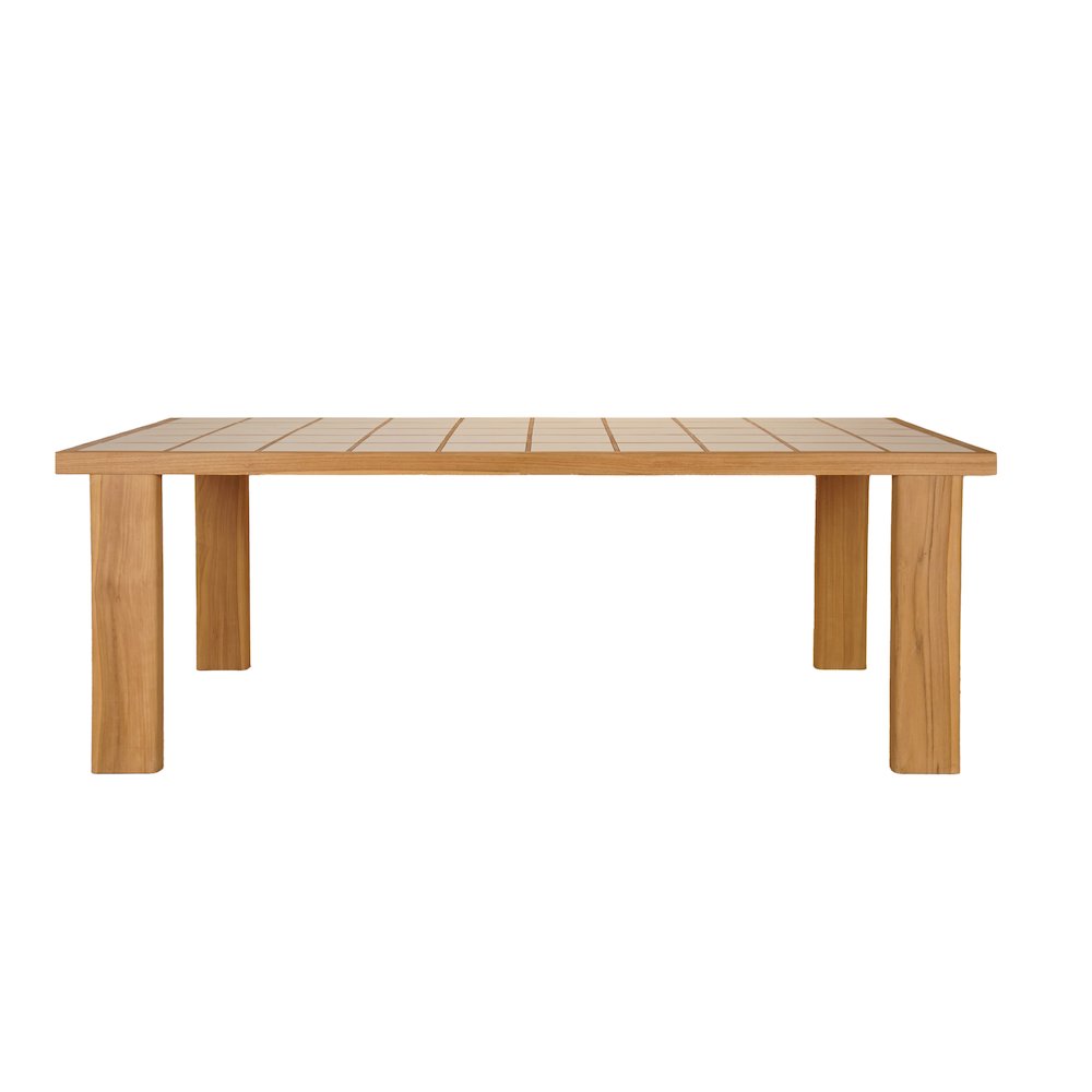 Marina Outdoor Dining Table Natural