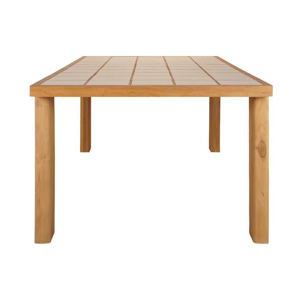 Marina Outdoor Dining Table Natural