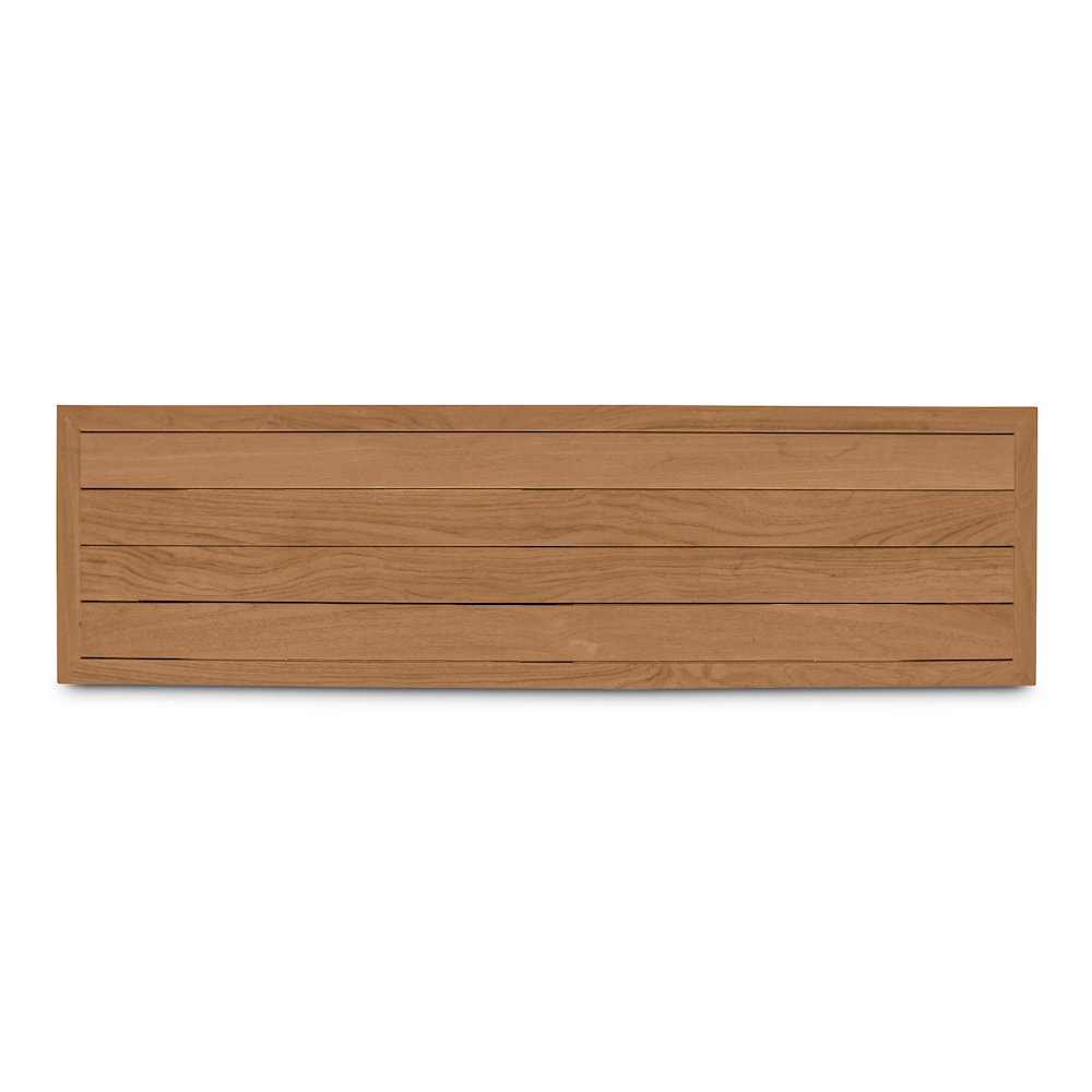 Marina Outdoor Dining Bench Natural