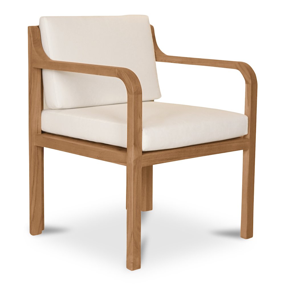 Nellie Outdoor Dining Chair White