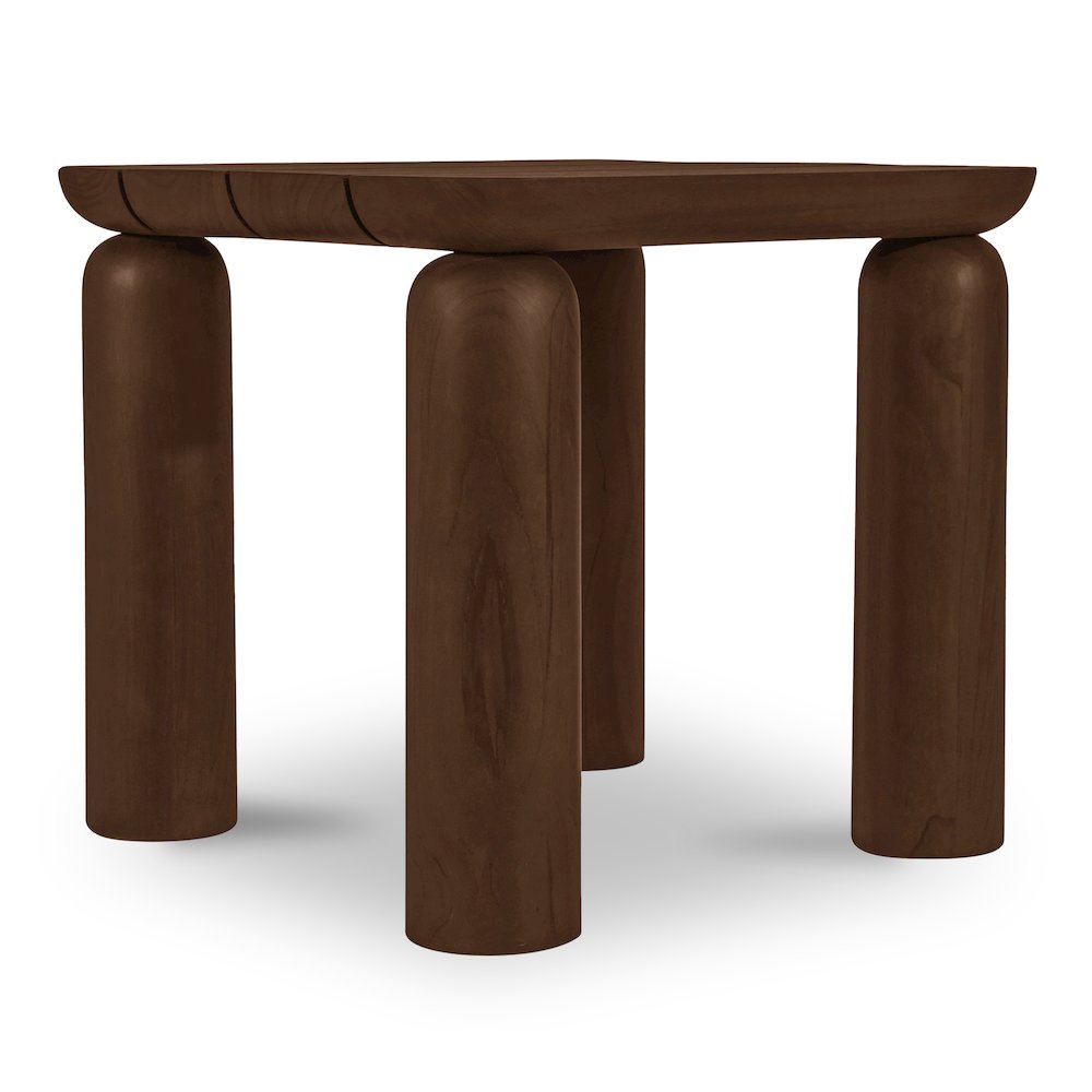 Barclay Outdoor Side Table Brown