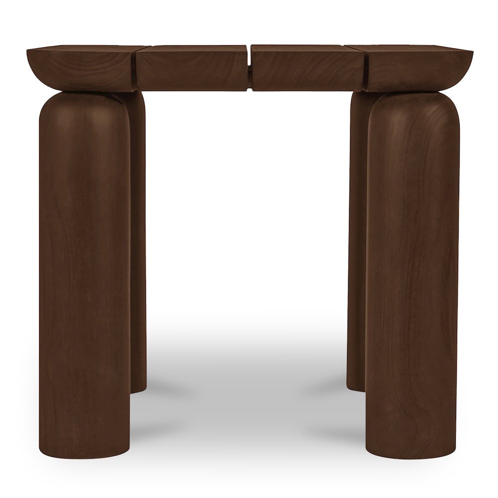Barclay Outdoor Side Table Brown