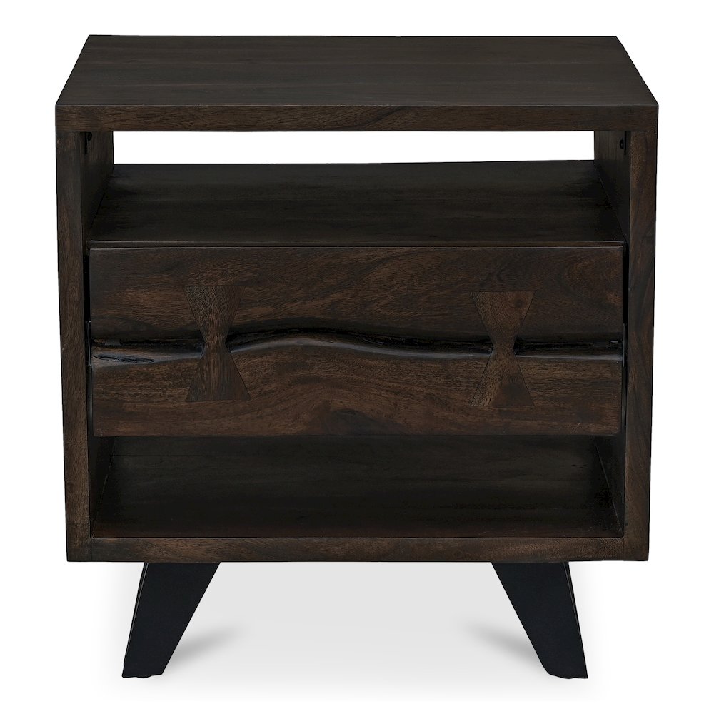 Madagascar Nightstand Dark Brown