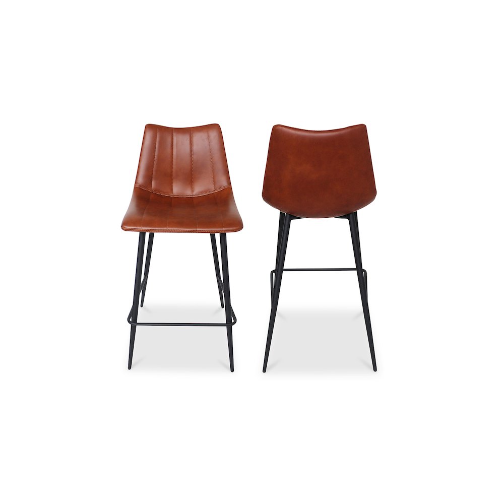 Alibi Counter Stool Brown – Set Of Two
