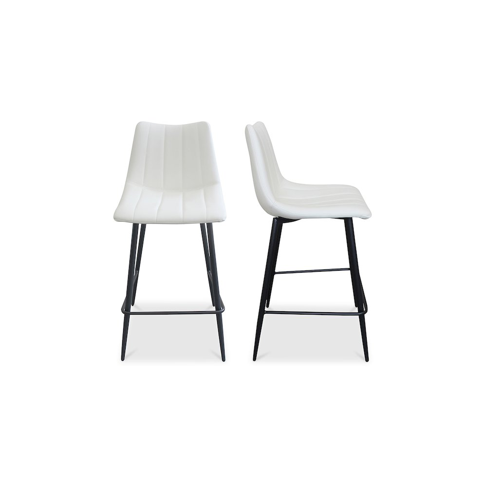 Alibi Counter Stool Ivory – Set Of Two
