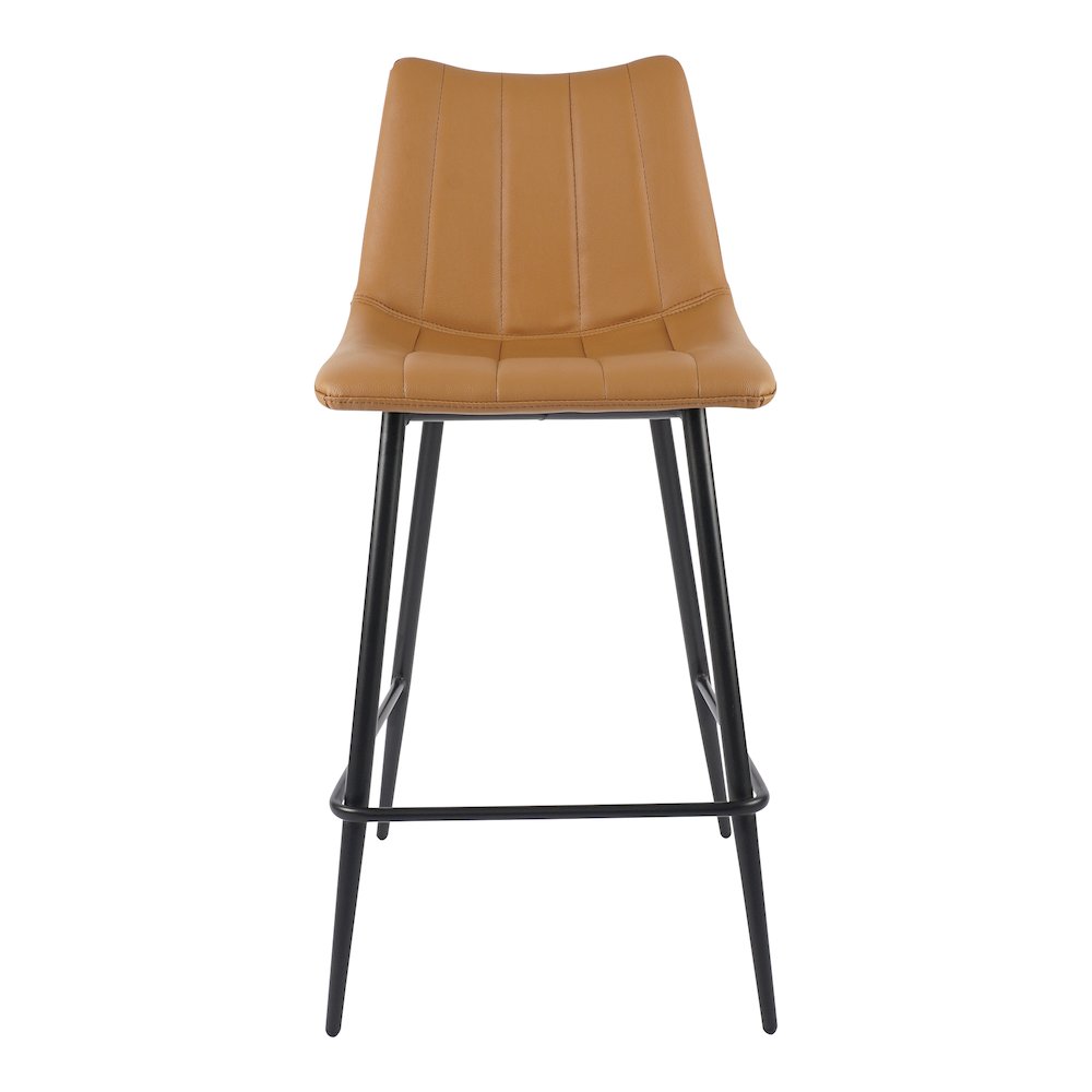 Alibi Counter Stool Tan – Set Of Two