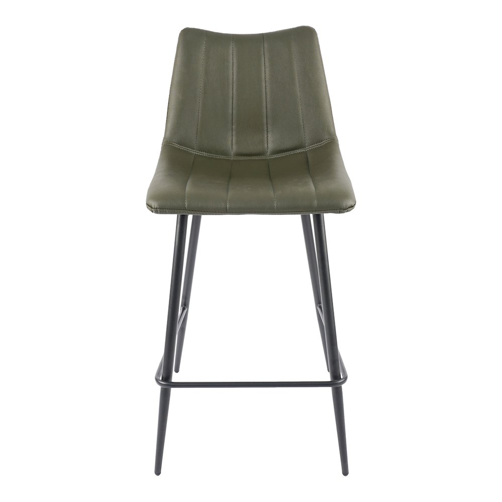 Alibi Counter Stool Dark Green – Set Of Two