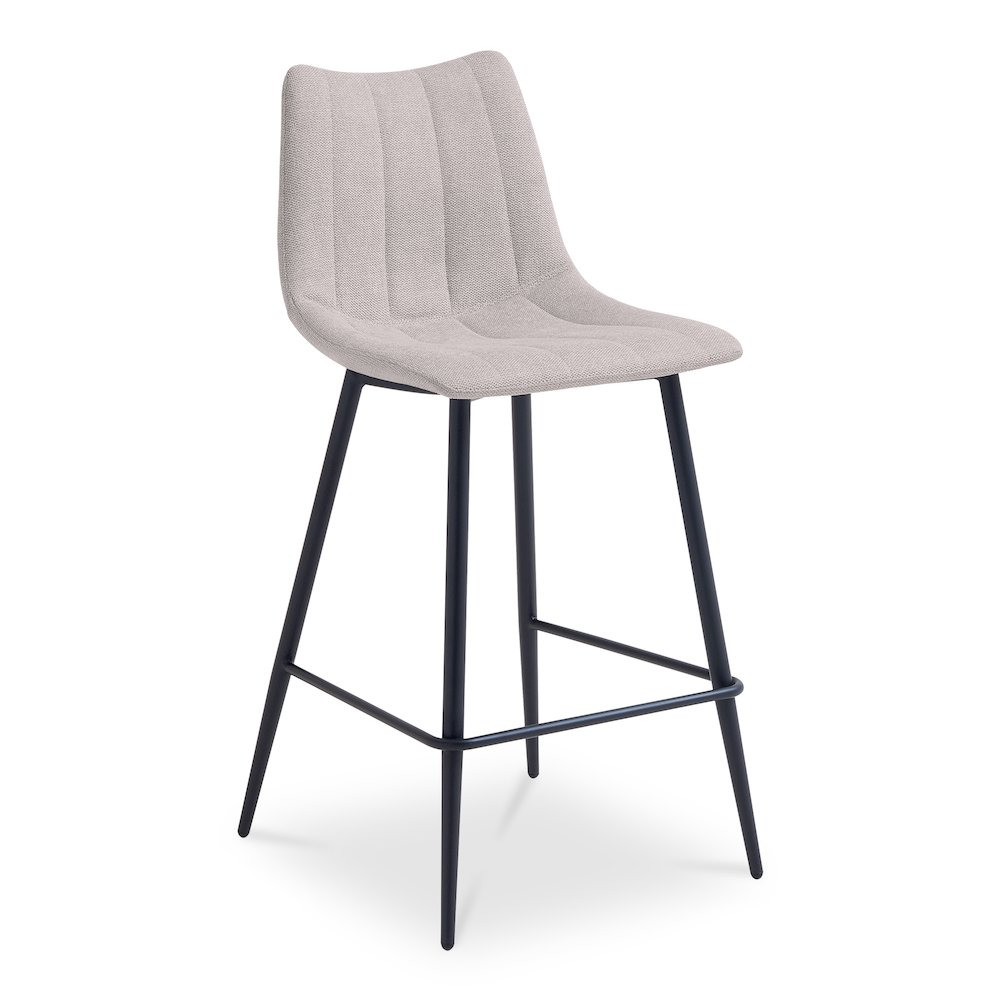 Alibi Counter Stool Beige-Set of Two