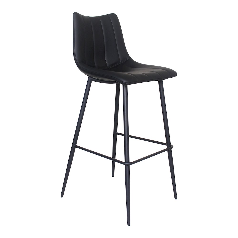 Alibi Barstool Matte Black – Set Of Two