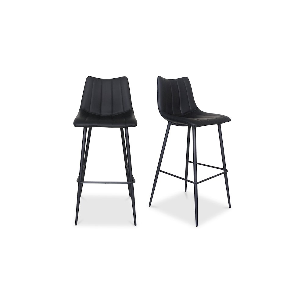 Alibi Barstool Matte Black – Set Of Two