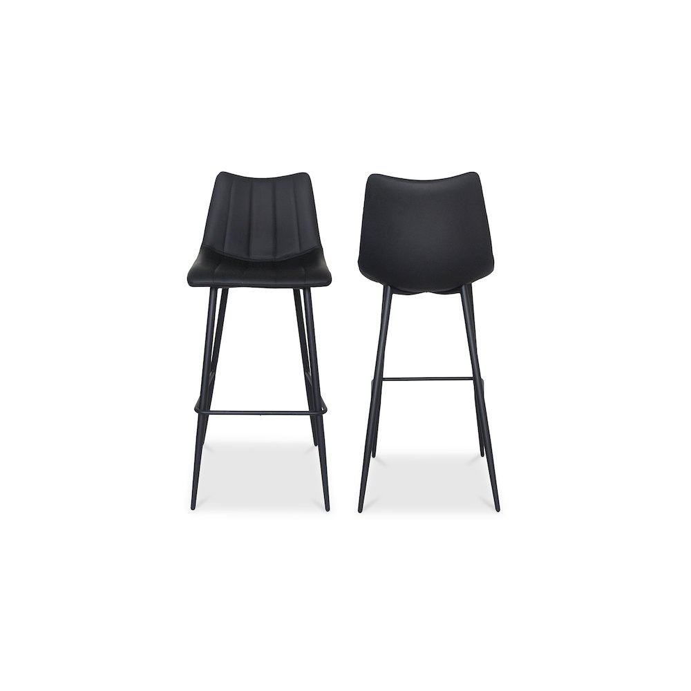 Alibi Barstool Matte Black – Set Of Two