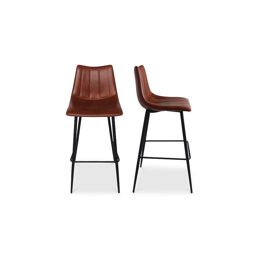 Alibi Barstool Brown – Set Of Two