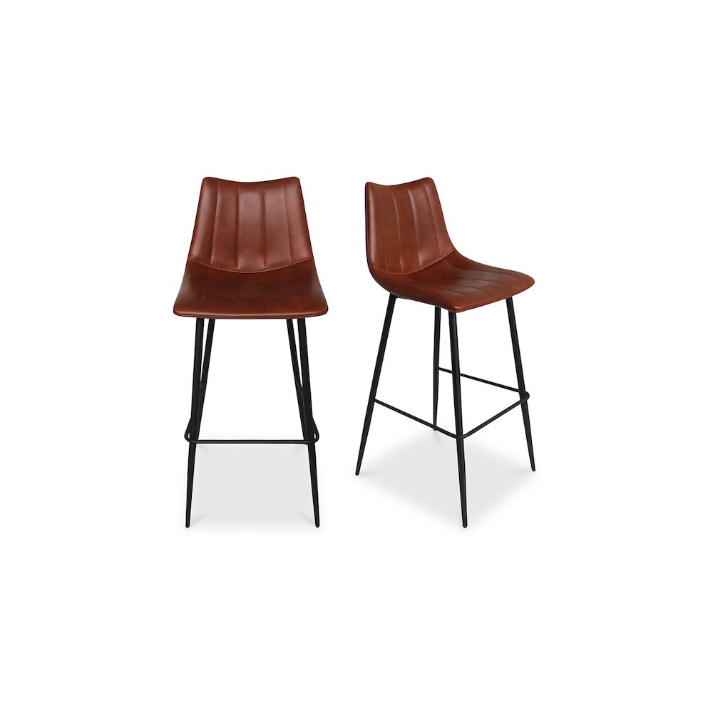 Alibi Barstool Brown – Set Of Two