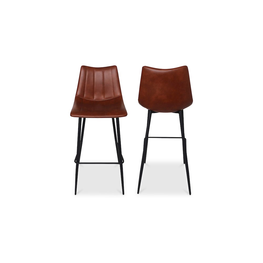 Alibi Barstool Brown – Set Of Two
