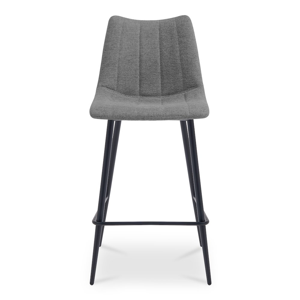 Alibi Bar Stool Dark Grey-Set of Two