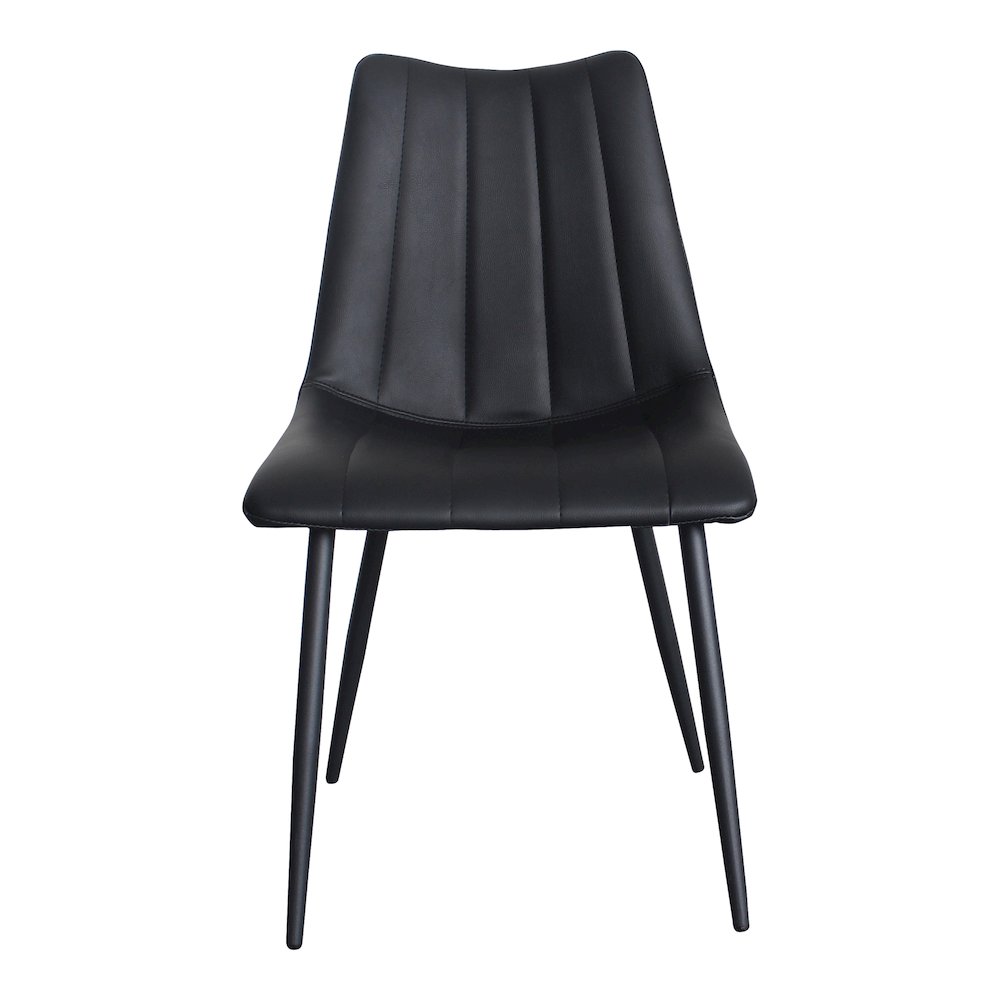 Alibi Dining Chair Matte Black – Set Of Two