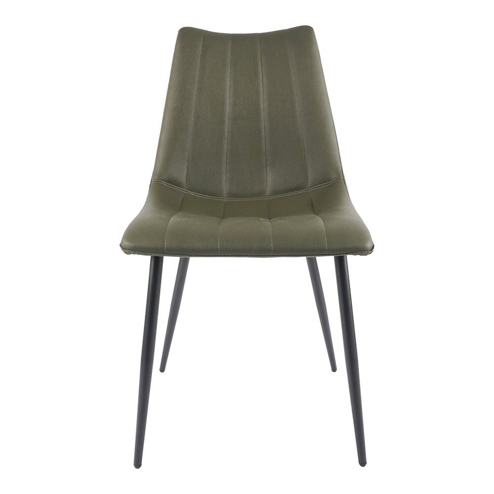 Alibi Dining Chair Dark Green – Set Of Two