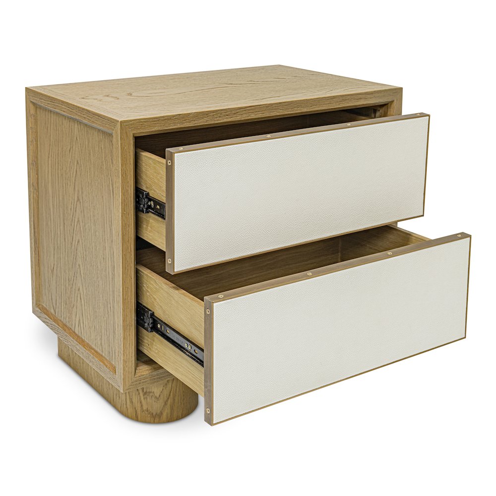 Marcelle Nightstand White