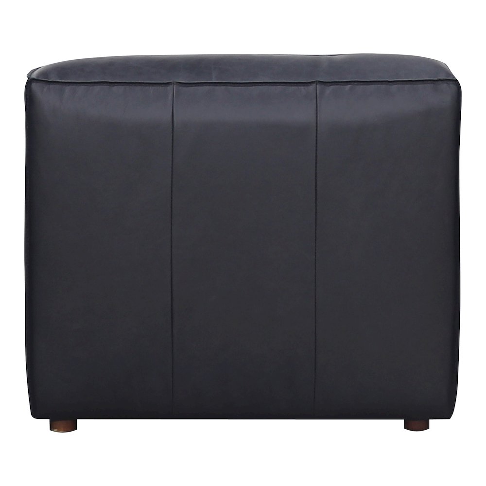 Form Slipper Chair Vantage Black Leather