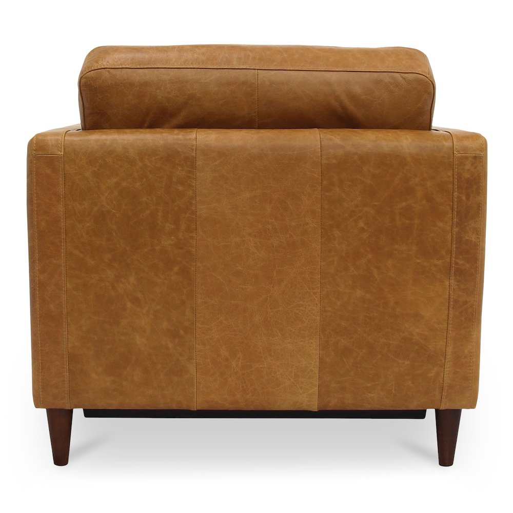 Bridgers Power Recliner Chair Tan Leather