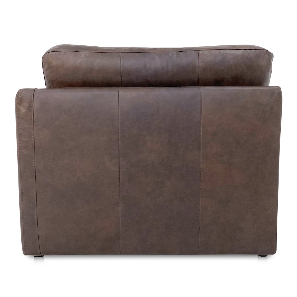 Thurlow Right Arm Facing Chair Espresso Brown Leather
