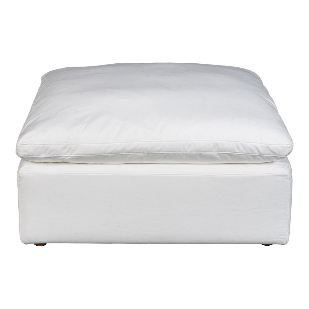 Terra Condo Ottoman Cream White