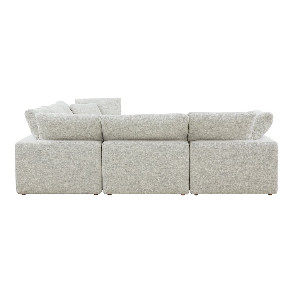 Terra Condo Classic L-Shaped Modular Sectional Coastside Sand
