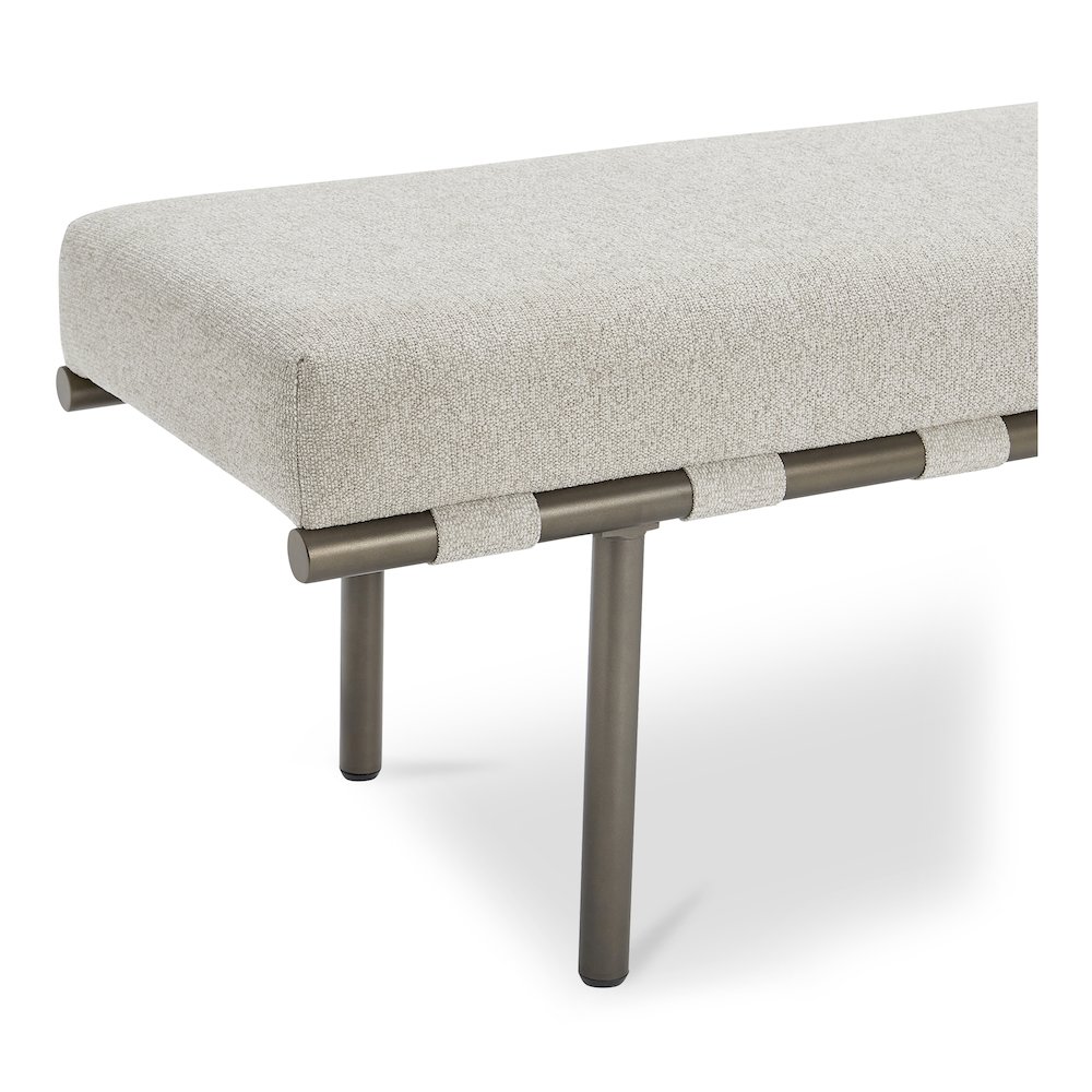 Carson Dining Bench Beige