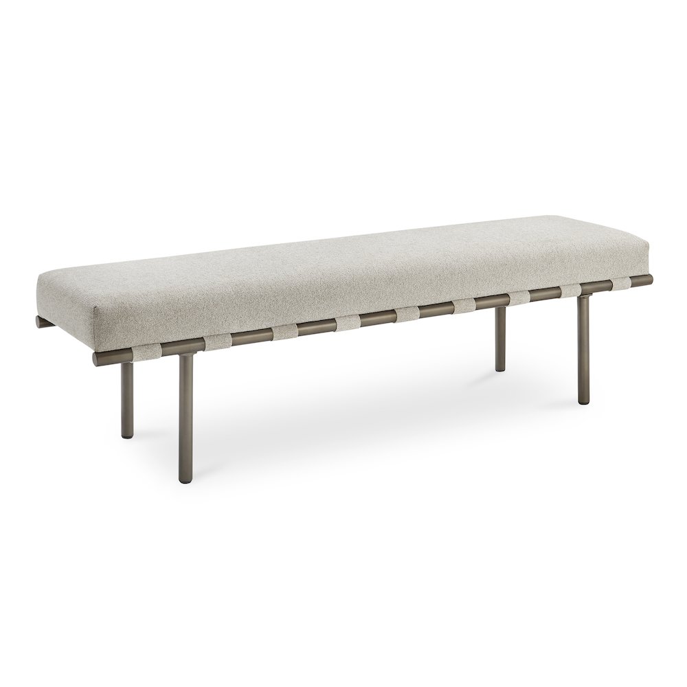 Carson Dining Bench Beige