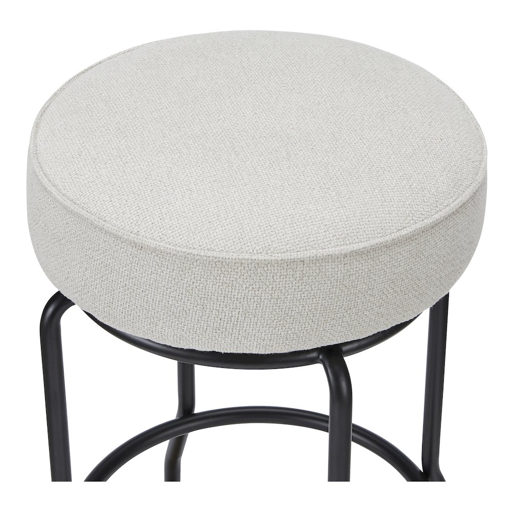 Kelsey Swivel Counter Stool Beige