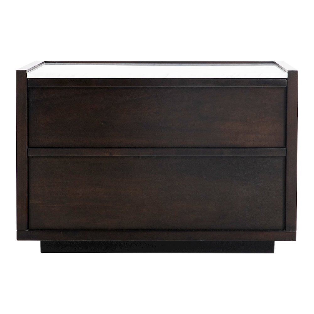 Ashcroft Nightstand Dark Grey