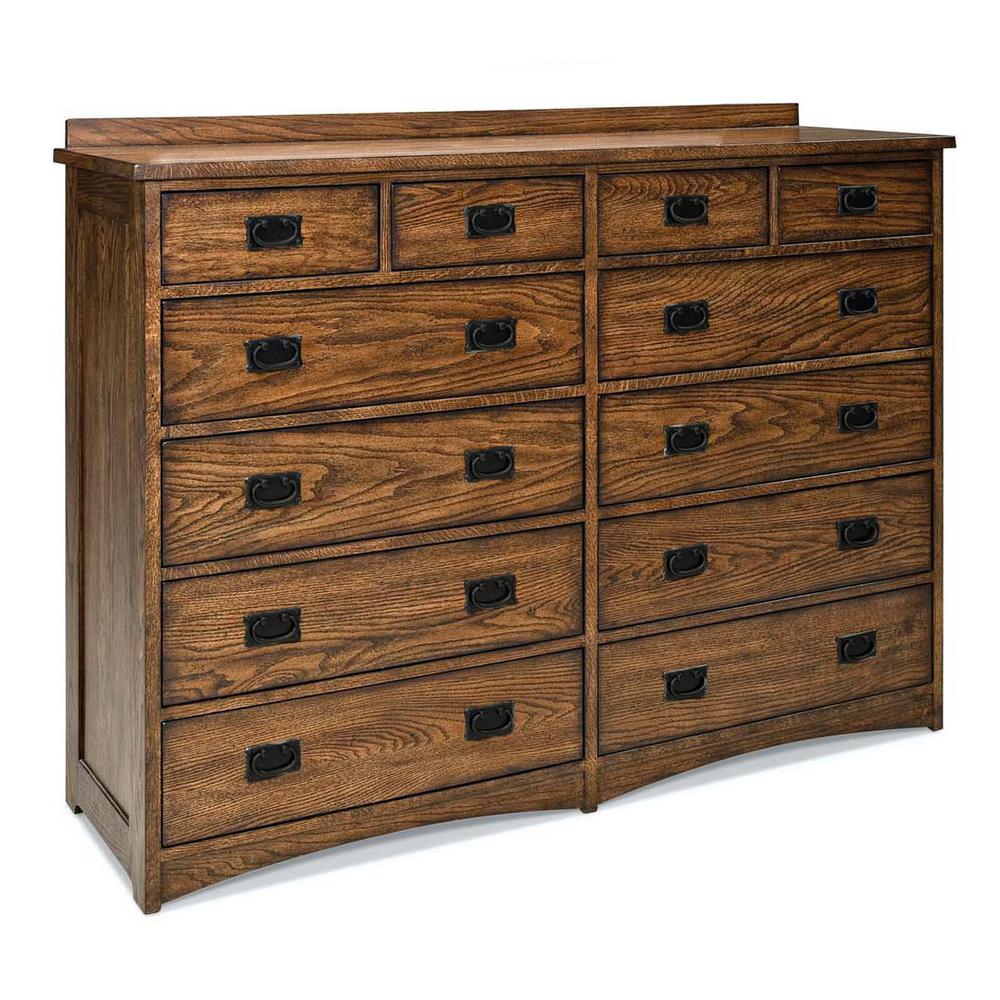 12 Drawer Dresser in Mission